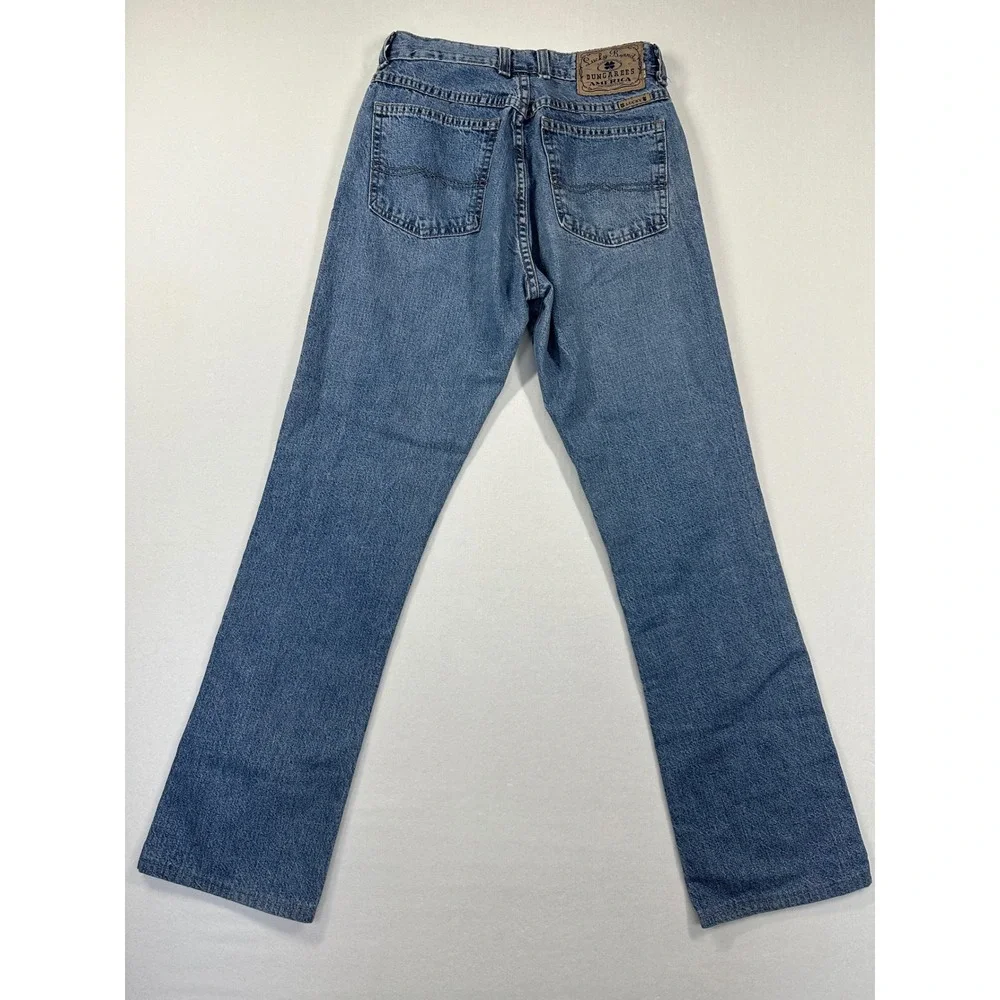 Vintage Y2K Lucky Brand Jeans Sz 4 27 Blue Straight Leg Lightweight Made in USA